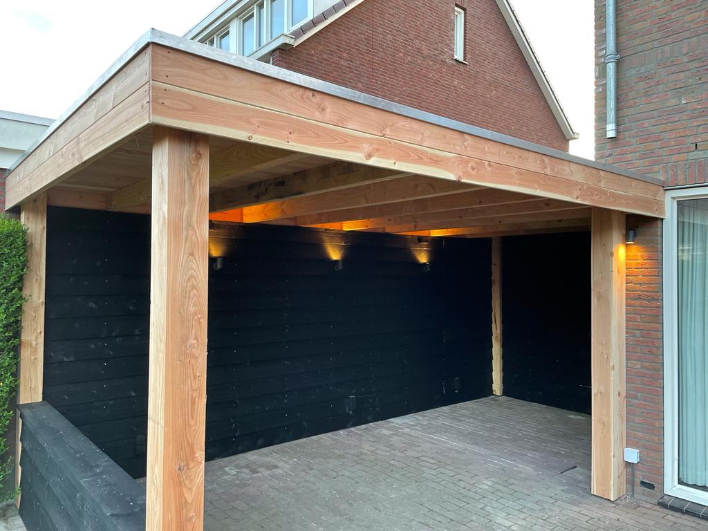 houten overkapping